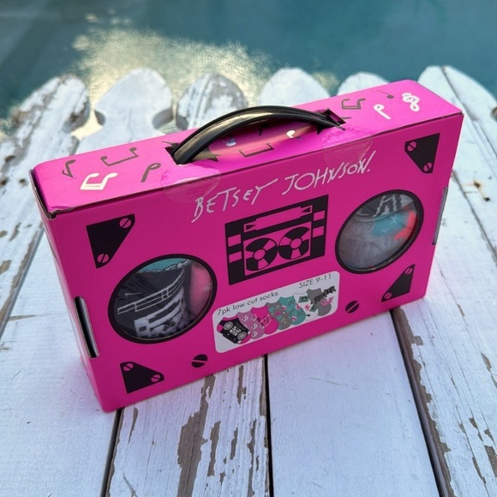Betsey Johnson Limited Edition Sock Gift Set